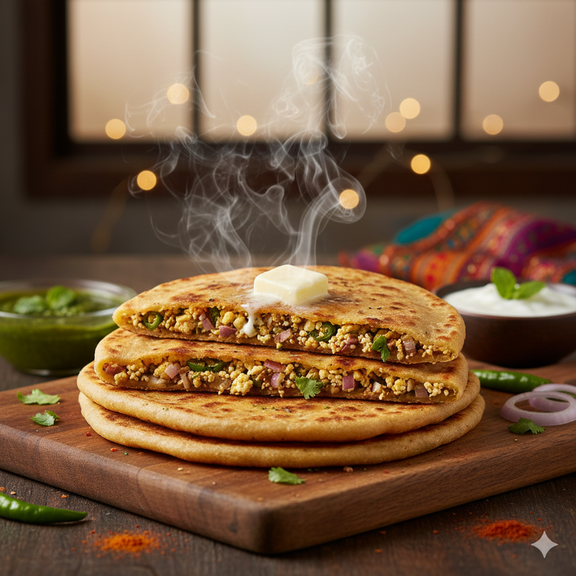 Stuff Paneer Paratha